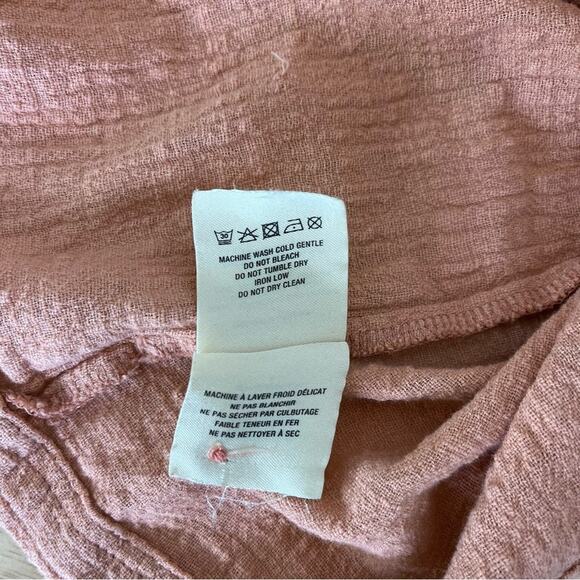 Anthropologie Anama Marjani Blouse Top Womens Small Bell Sleeve Peasant Cottage - Picture 13 of 13